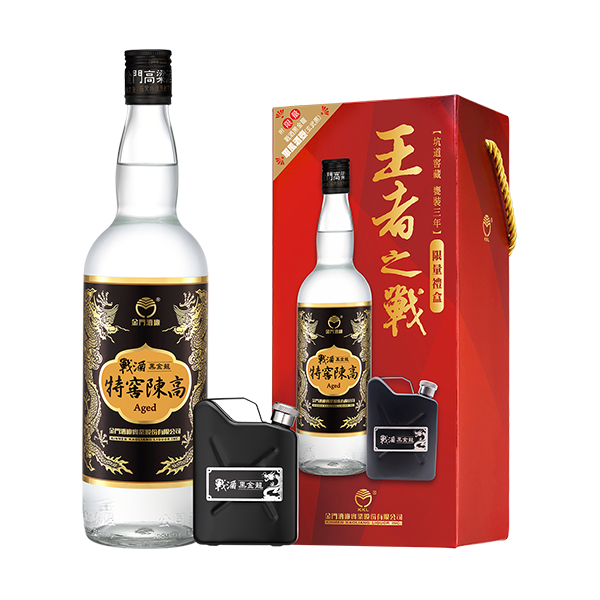 特窖陳高 新春禮盒(附軍風酒壺-玄武黑)
