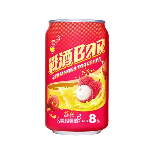 戰酒BAR 氣泡調酒-荔枝