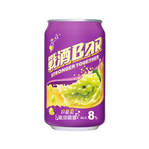 戰酒BAR 氣泡調酒-白葡萄