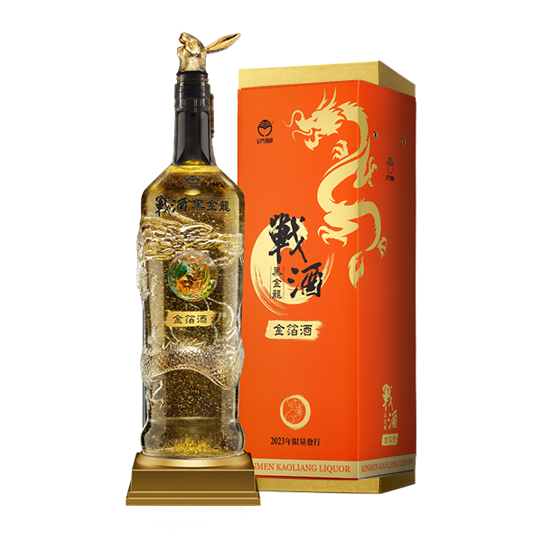 戰酒黑金龍 金箔酒3.6L-鴻兔大展